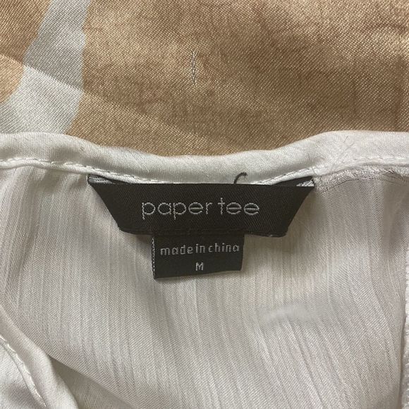 Paper tee Tanktop Lace Floral Formal Casual - Picture 4 of 7